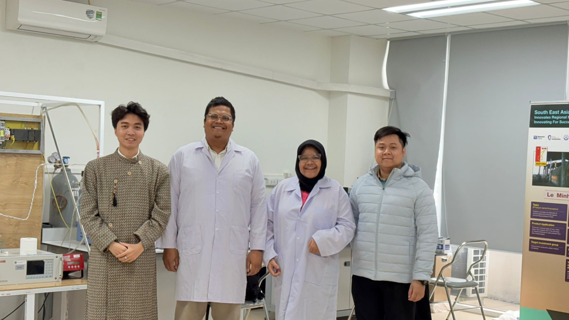 A Lecturer from the Environmental Engineering Study Program Conducted Collaborative Research with Researchers from Universities in Vietnam